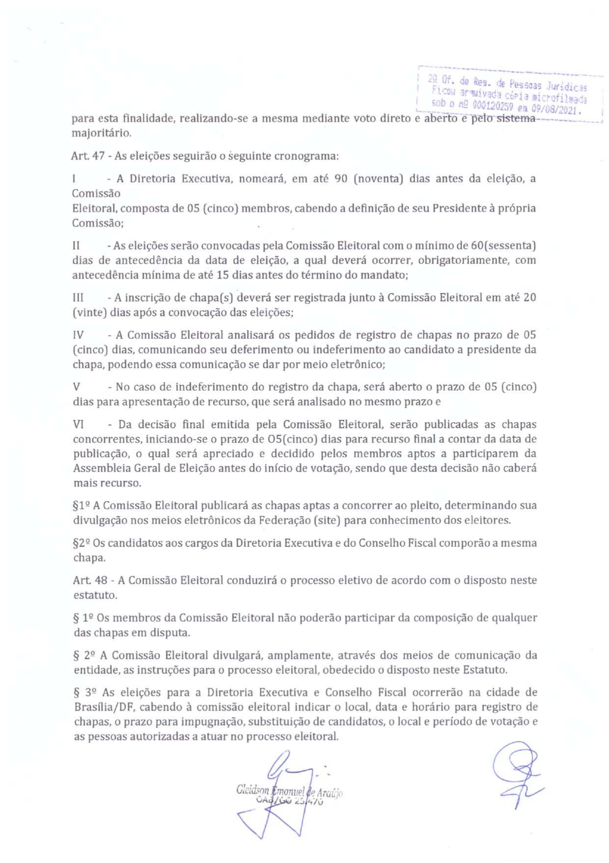 ESTATUTO FEDERAÇÃO DAS ENTIDADES SINDICAIS DOS OFICIAIS DE JUSTIÇA DO BRASIL - FESOJUS-BR_compressed_pages-to-jpg-0019