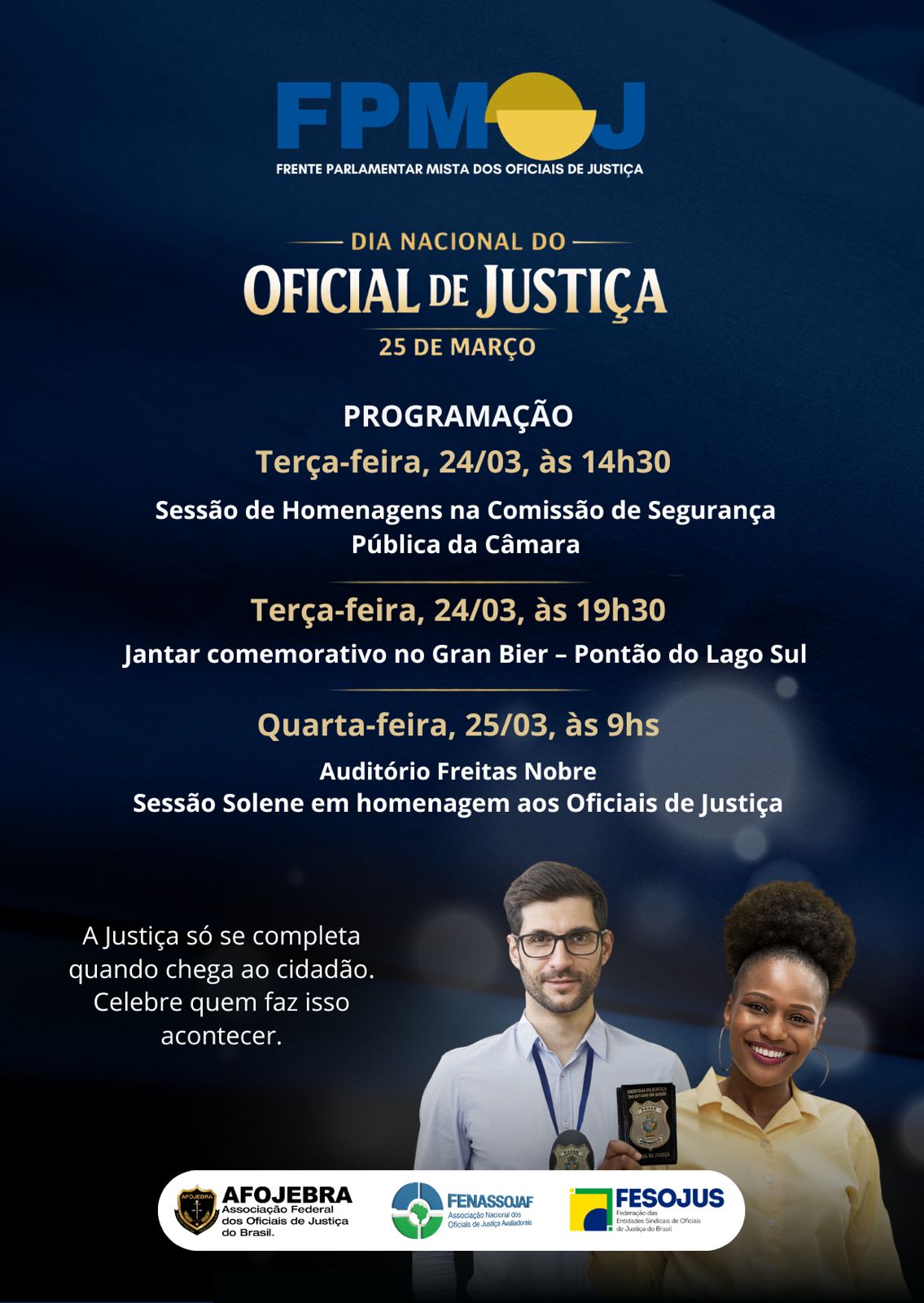 Dia Nacional do Oficial de Justiça em Brasília